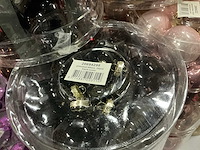 Partij diverse glazen kerstballen 60mm 30/tube (82 tubes) - afbeelding 13 van  17