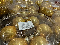 Partij diverse glazen kerstballen 60mm 30/tube (82 tubes) - afbeelding 17 van  17