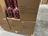 Partij diverse glazen kerstballen 60mm 30/tube (94 tubes) - afbeelding 13 van  18