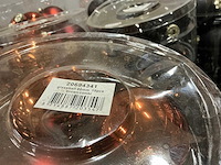 Partij diverse glazen kerstballen 80mm 15/tube (64 tubes) - afbeelding 1 van  11