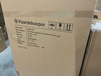 Partij diverse glazen kerstballen 80mm 15/tube (81 tubes) - afbeelding 1 van  6