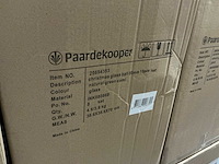 Partij diverse glazen kerstballen 80mm 15/tube (88 tubes) - afbeelding 8 van  12