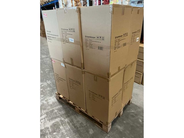 Partij diverse glazen kerstballen 80mm 15/tube (96 tubes) - afbeelding 12 van  18