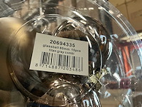 Partij diverse glazen kerstballen 80mm 15/tube (96 tubes) - afbeelding 15 van  18