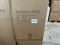 Partij diverse glazen kerstballen 80mm 15/tube (96 tubes) - afbeelding 11 van  20