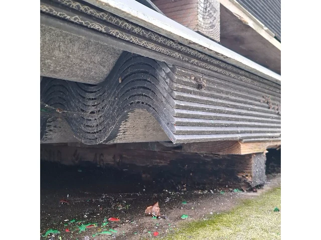 Partij diverse golfplaten op pallet - afbeelding 4 van  6