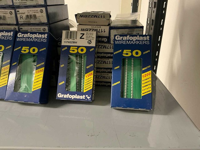 Partij diverse grafoplast wiremarkers/marking tools - afbeelding 4 van  22