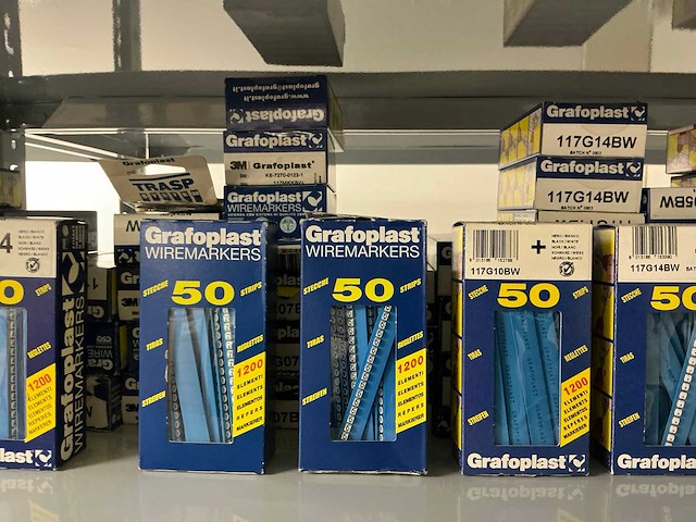 Partij diverse grafoplast wiremarkers/marking tools - afbeelding 17 van  22