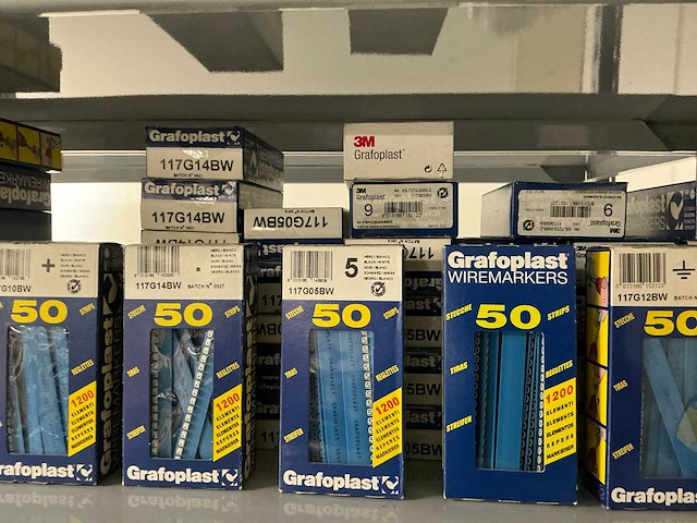 Partij diverse grafoplast wiremarkers/marking tools - afbeelding 18 van  22