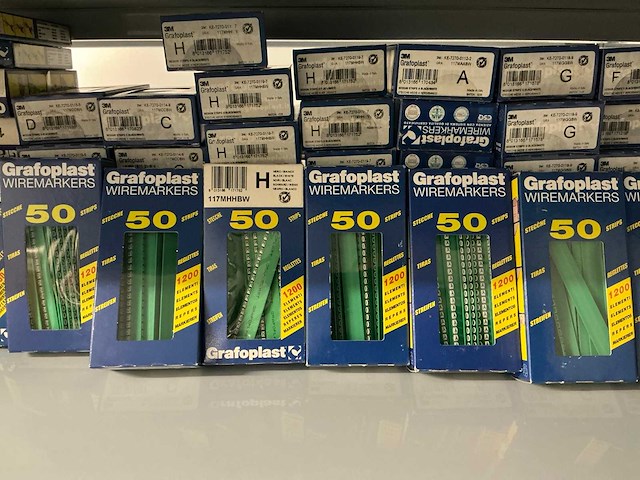 Partij diverse grafoplast wiremarkers/marking tools - afbeelding 21 van  22