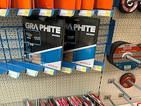 Partij diverse graphite/kwb circkelzaagbladen/slijpschijven/schuurstroken/overig (409x) - afbeelding 6 van  19