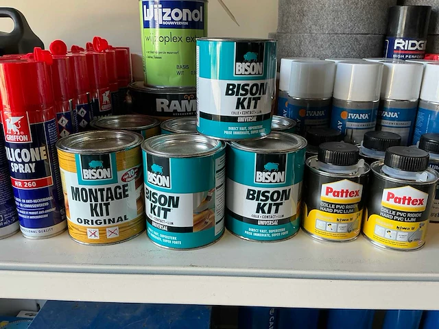 Partij diverse griffon/pattex/bison/hammerite/etc producten (86x) - afbeelding 4 van  14