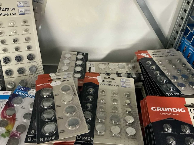 Partij diverse grundig batterijen (265 verpakkingen) - afbeelding 4 van  5
