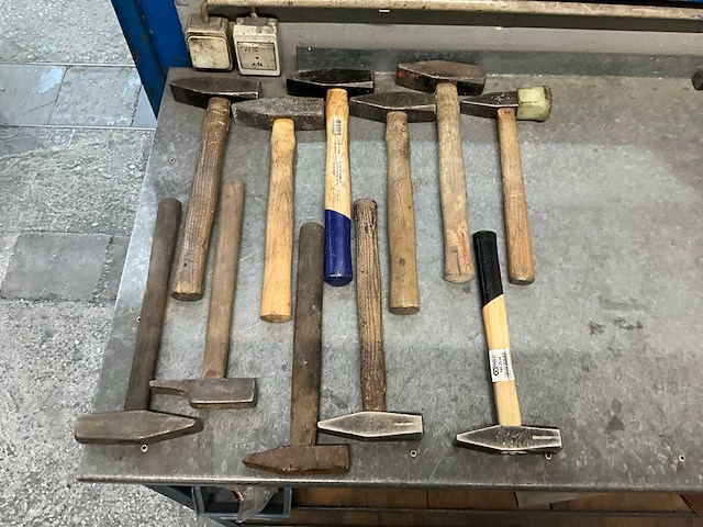 Partij diverse hamers (11x) - afbeelding 1 van  3