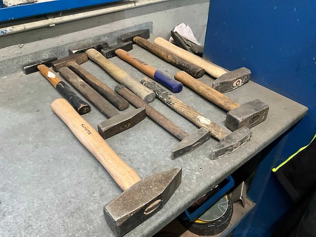 Partij diverse hamers (11x) - afbeelding 1 van  1