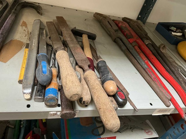 Partij diverse handgereedschap - afbeelding 1 van  3