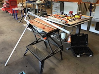Partij diverse handgereedschappen/workmate en diversen - afbeelding 1 van  10