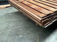 Partij diverse hardhout tuinschermen 180x180 cm - afbeelding 8 van  13