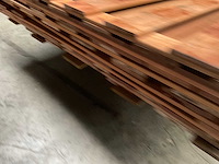 Partij diverse hardhout tuinschermen 180x180 cm - afbeelding 13 van  13