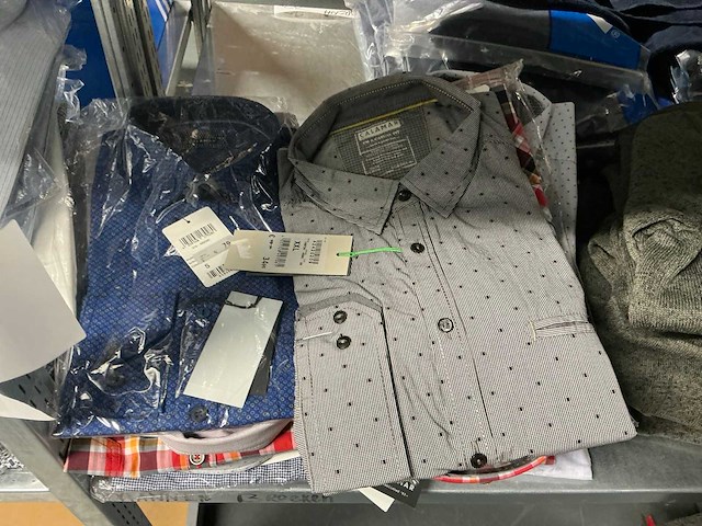 Partij diverse heren blousen o.a calamar/premium/etc (38x) - afbeelding 7 van  11