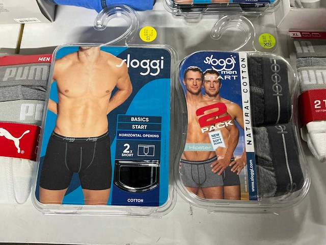 Partij diverse heren underwear o.a replay/puma/sloggi (19x) - afbeelding 3 van  7
