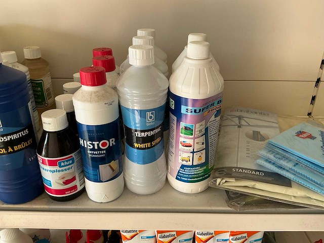 Partij diverse hg/bleko/hq/alabastine/griffon/etc producten (79x) - afbeelding 6 van  11
