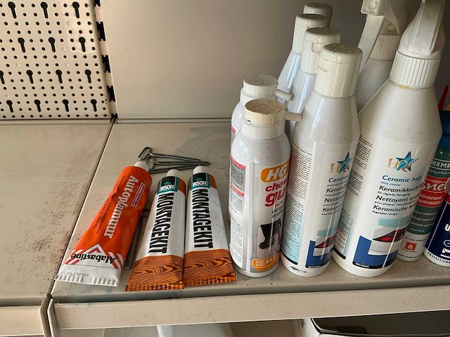 Partij diverse hg/bleko/hq/alabastine/griffon/etc producten (79x) - afbeelding 9 van  11