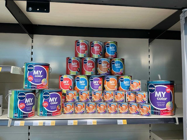 Partij diverse histor my color lak & muurverf (38x) - afbeelding 1 van  5