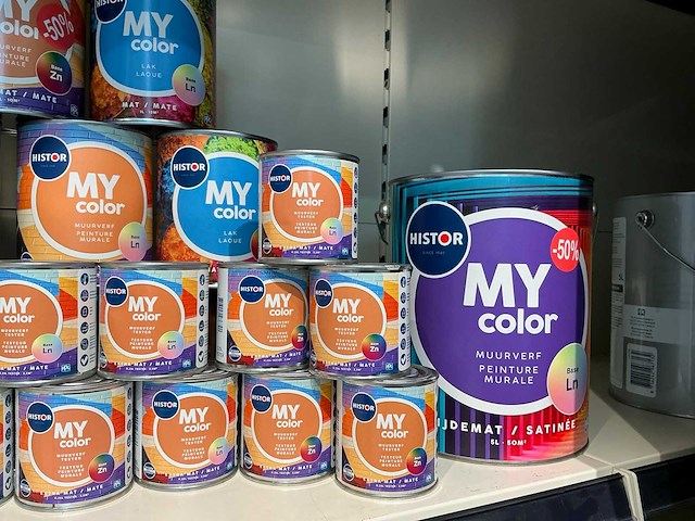 Partij diverse histor my color lak & muurverf (38x) - afbeelding 5 van  5