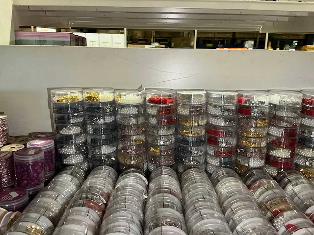 Partij diverse hobby flora craft decorations/ribbons/etc (273x) - afbeelding 4 van  4