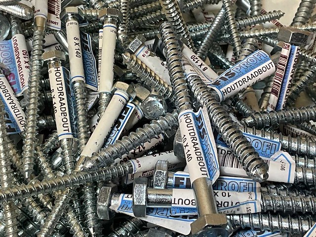 Partij diverse houtdraaibouten (300x) - afbeelding 4 van  7