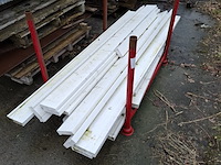 Partij diverse houten balken en planken - afbeelding 5 van  12