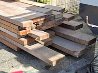 Partij diverse houten balken - afbeelding 4 van  6