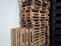 Partij diverse houten pallets - afbeelding 2 van  3