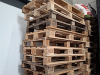 Partij diverse houten pallets - afbeelding 3 van  3