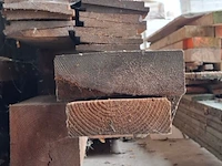 Partij diverse houten planken en balken - afbeelding 11 van  11