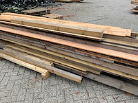 Partij diverse houten planken/balken - afbeelding 9 van  12