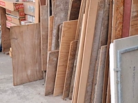 Partij diverse houtplaten - afbeelding 3 van  3