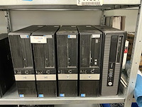 Partij diverse hp desktops (5x) - afbeelding 1 van  4