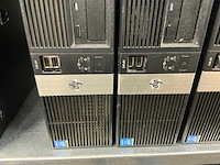 Partij diverse hp desktops (5x) - afbeelding 2 van  4