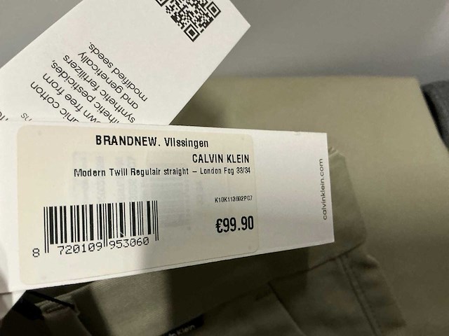 Partij diverse hugo boss/calvin klein/armani exchange/tommy jeans heren broeken (22x) - afbeelding 2 van  19