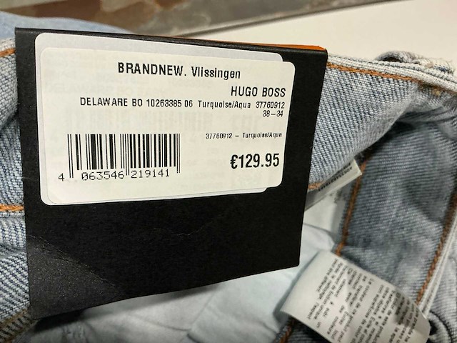 Partij diverse hugo boss/calvin klein/armani exchange/tommy jeans heren broeken (22x) - afbeelding 14 van  19