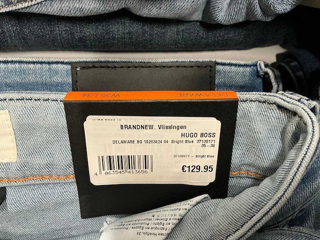 Partij diverse hugo boss/calvin klein/armani exchange/tommy jeans heren broeken (22x) - afbeelding 17 van  19