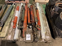 Partij diverse hydrauliek cilinders - afbeelding 1 van  1