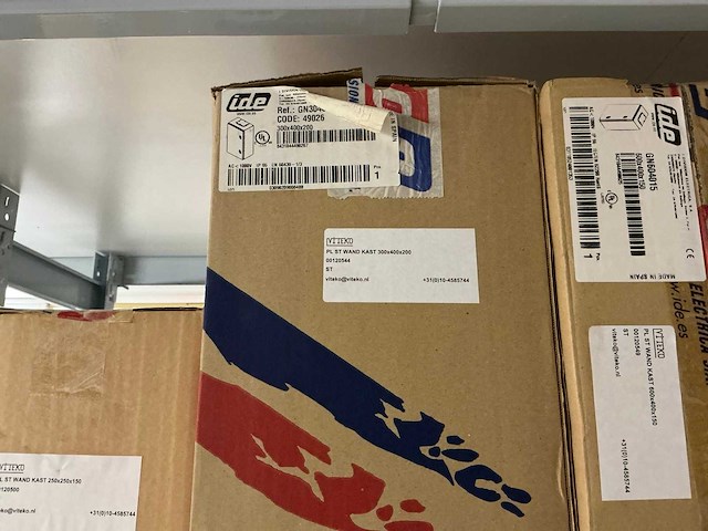 Partij diverse ide pl st wandkasten (10x) - afbeelding 3 van  9