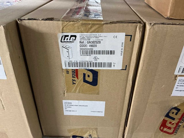 Partij diverse ide pl st wandkasten (10x) - afbeelding 6 van  9