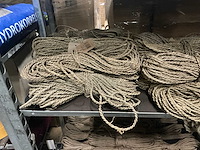 Partij diverse jute touw/seagrass twisted/raw kordels/overige (108x) - afbeelding 10 van  16