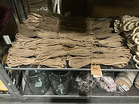 Partij diverse jute touw/seagrass twisted/raw kordels/overige (108x) - afbeelding 11 van  16