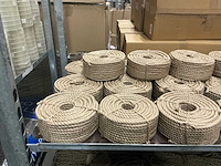 Partij diverse jute touw/seagrass twisted/raw kordels/overige (108x) - afbeelding 3 van  16