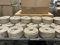 Partij diverse jute touw/seagrass twisted/raw kordels/overige (108x) - afbeelding 4 van  16